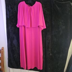 Eloquii Magenta Dress